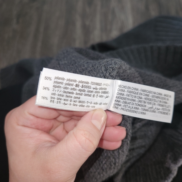 Zara Grey Sweater - Picture 8 of 8